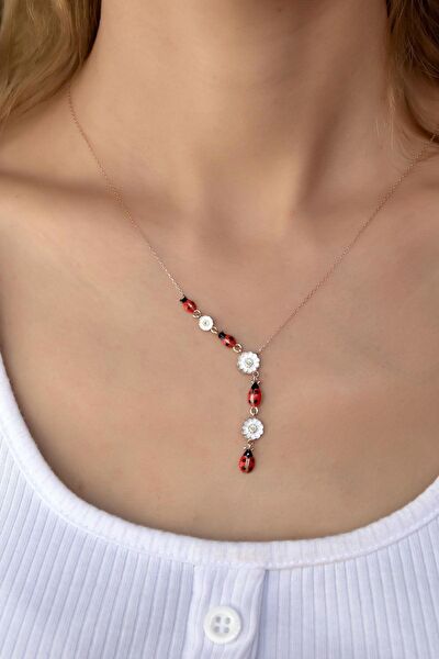 Papatya Silver Kolye