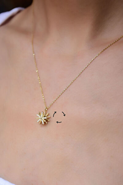 Papatya Silver Kolye