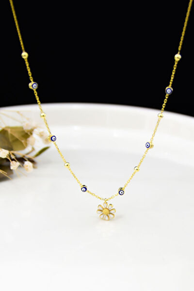 Papatya Silver Kolye