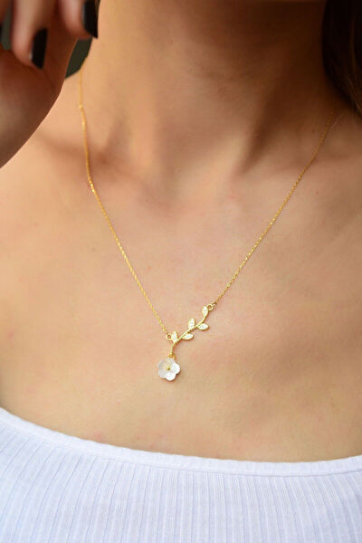 Papatya Silver Kolye