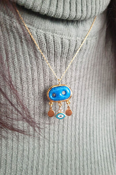 Papatya Silver Kolye