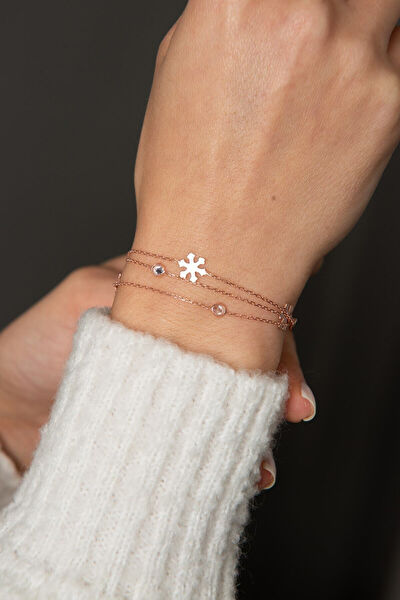 Papatya Silver Bileklik