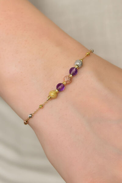 Papatya Silver Bileklik