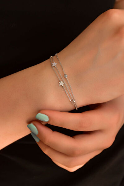 Papatya Silver Bileklik