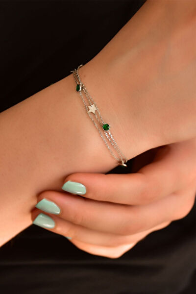 Papatya Silver Bileklik