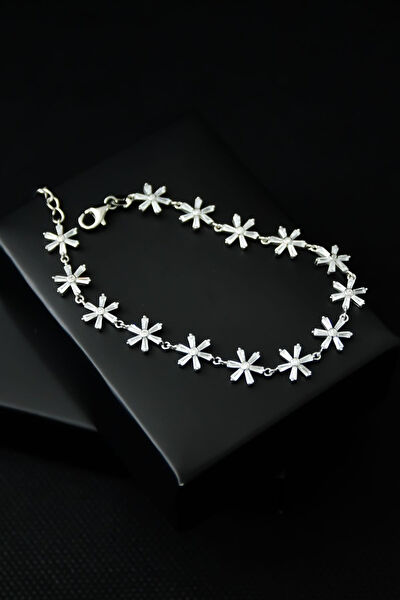 Papatya Silver Bileklik