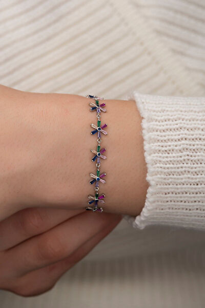 Papatya Silver Bileklik