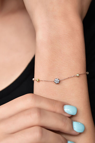 Papatya Silver Bileklik