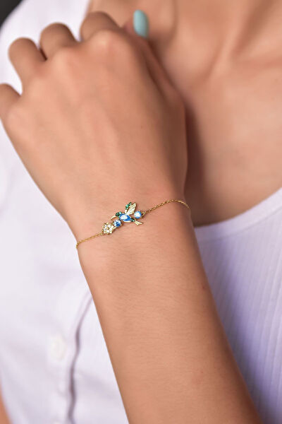 Papatya Silver Bileklik