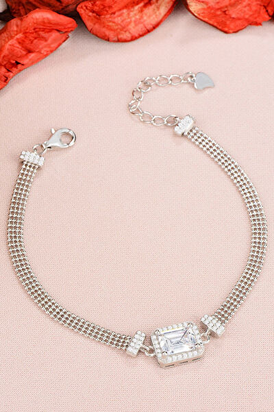 Papatya Silver Bileklik