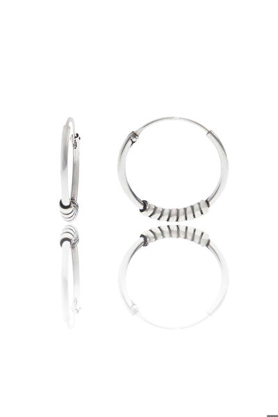 Papatya Silver Küpe