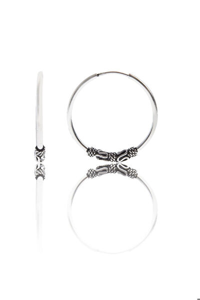 Papatya Silver Küpe