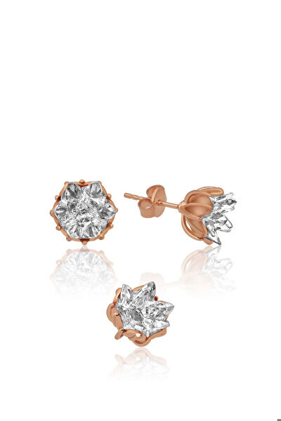 Papatya Silver Küpe