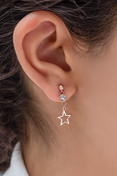 Papatya Silver Küpe