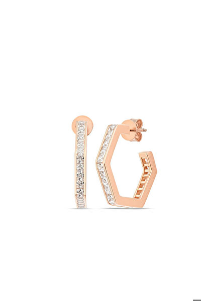 Papatya Silver Küpe