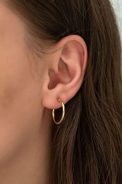 Papatya Silver Küpe