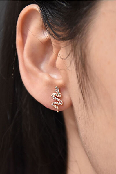 Papatya Silver Küpe