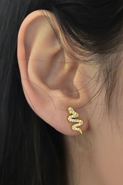 Papatya Silver Küpe