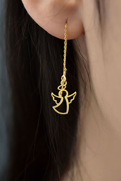 Papatya Silver Küpe