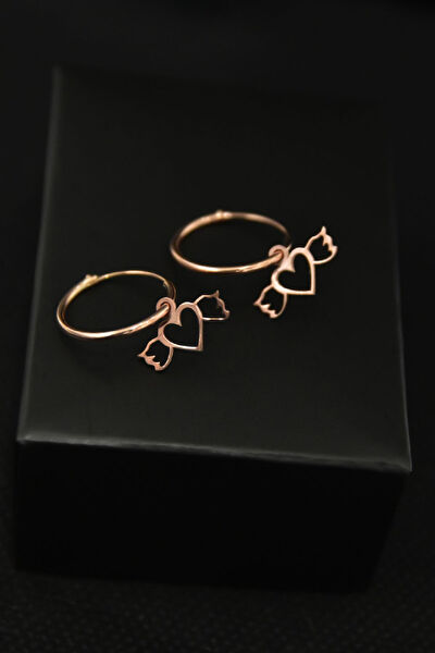 Papatya Silver Küpe