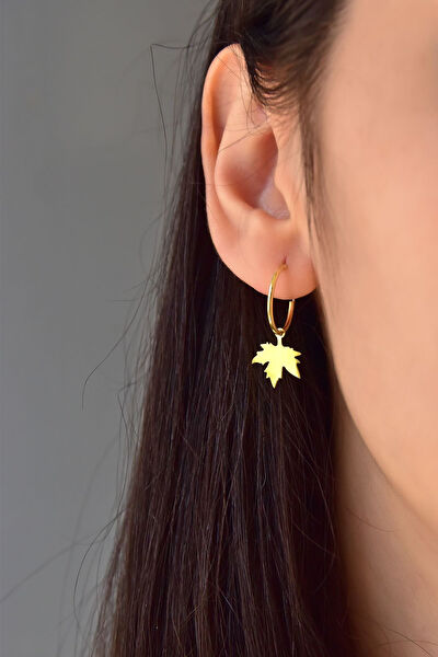 Papatya Silver Küpe