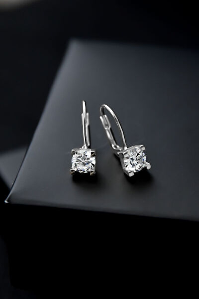 Papatya Silver Küpe