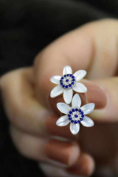 Papatya Silver Küpe