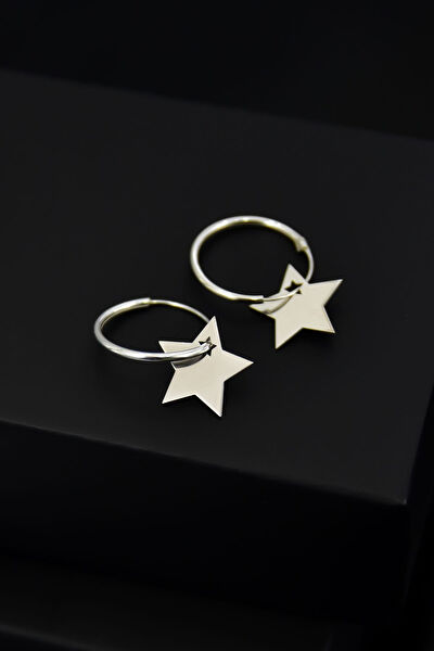 Papatya Silver Küpe