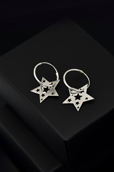 Papatya Silver Küpe