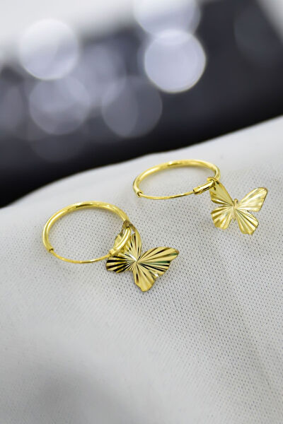 Papatya Silver Küpe