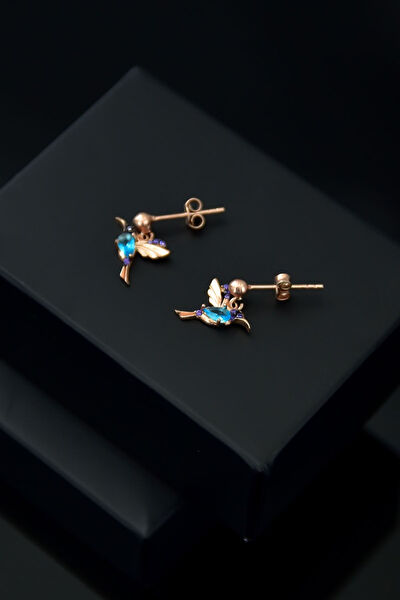 Papatya Silver Küpe