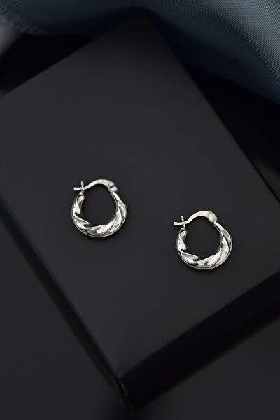 Papatya Silver Küpe