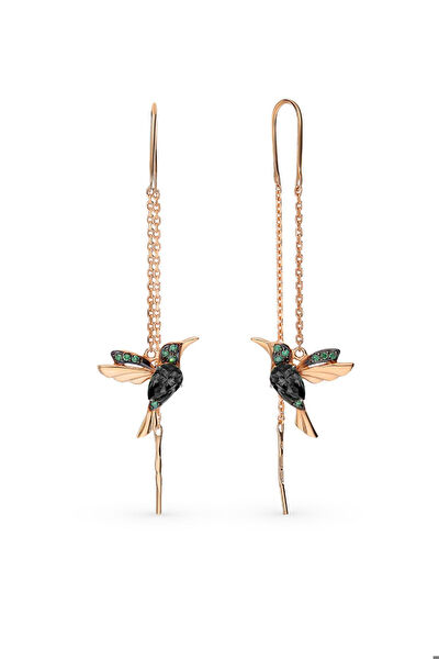 Papatya Silver Küpe