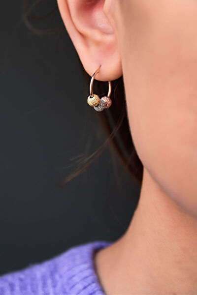 Papatya Silver Küpe