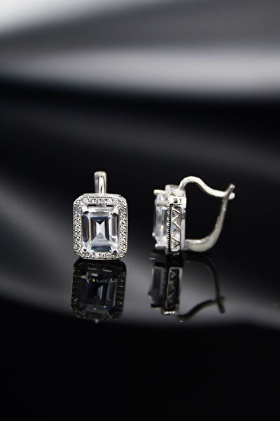 Papatya Silver Küpe