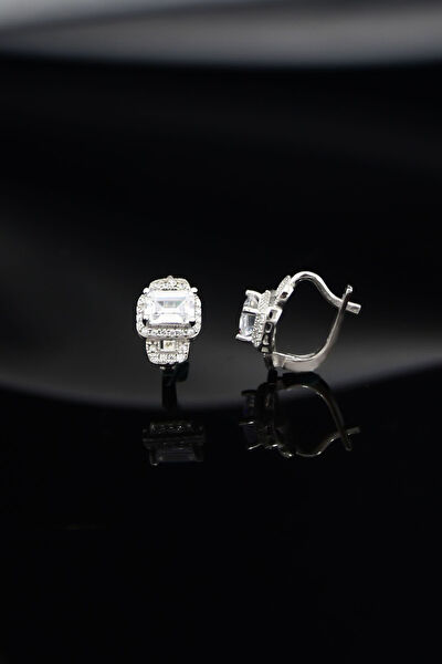 Papatya Silver Küpe