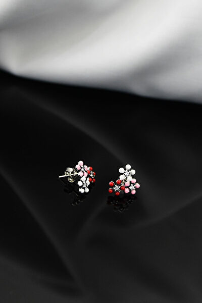 Papatya Silver Küpe