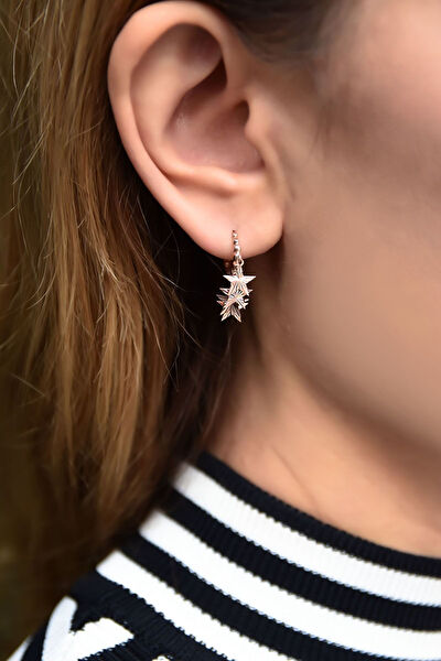 Papatya Silver Küpe