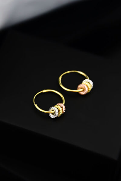 Papatya Silver Küpe