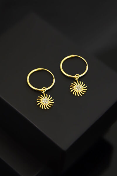 Papatya Silver Küpe