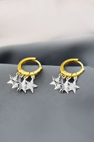 Papatya Silver Küpe