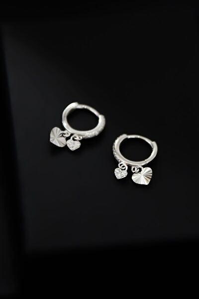 Papatya Silver Küpe