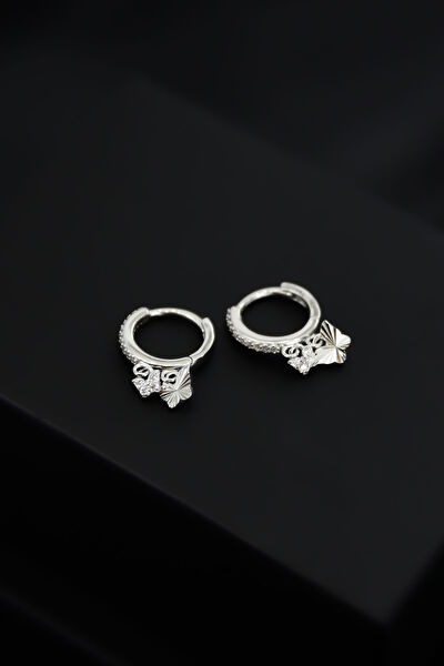 Papatya Silver Küpe