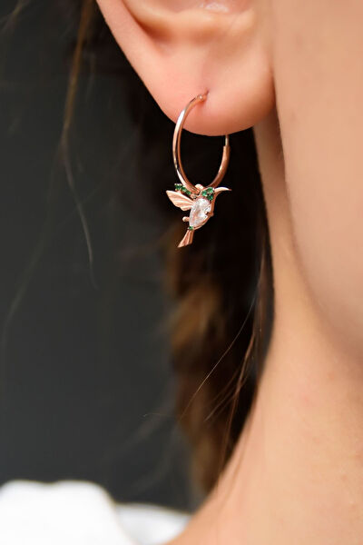 Papatya Silver Küpe