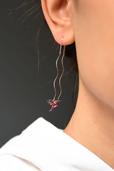 Papatya Silver Küpe