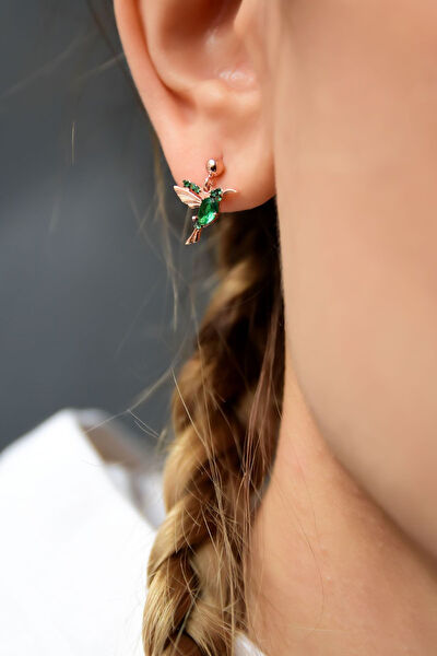 Papatya Silver Küpe