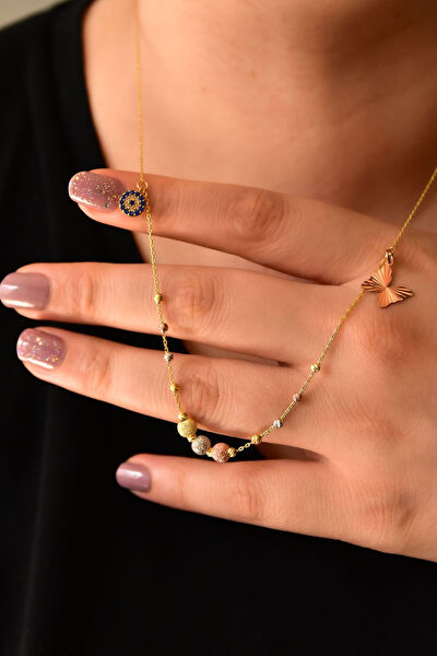 Papatya Silver Kolye