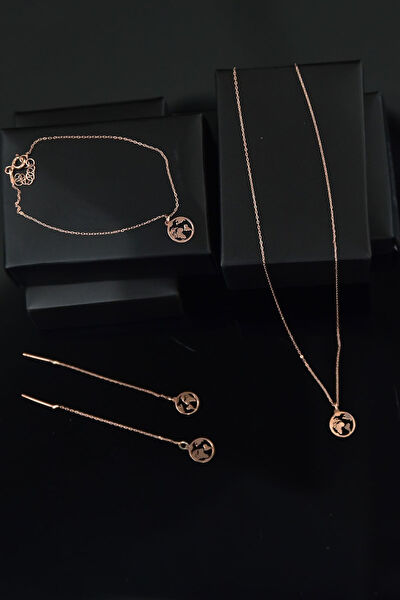 Papatya Silver Takı Seti