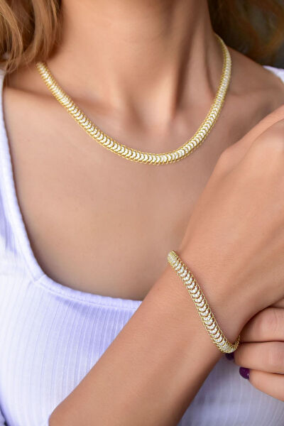 Papatya Silver Takı Seti