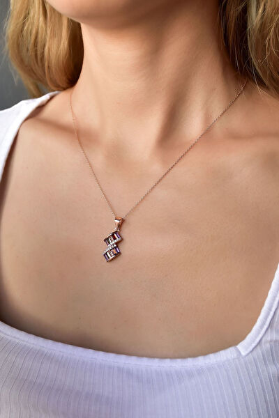 Papatya Silver Kolye